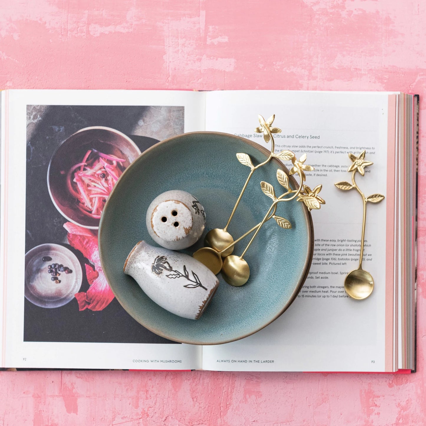 Clematis Floral Spoon Set