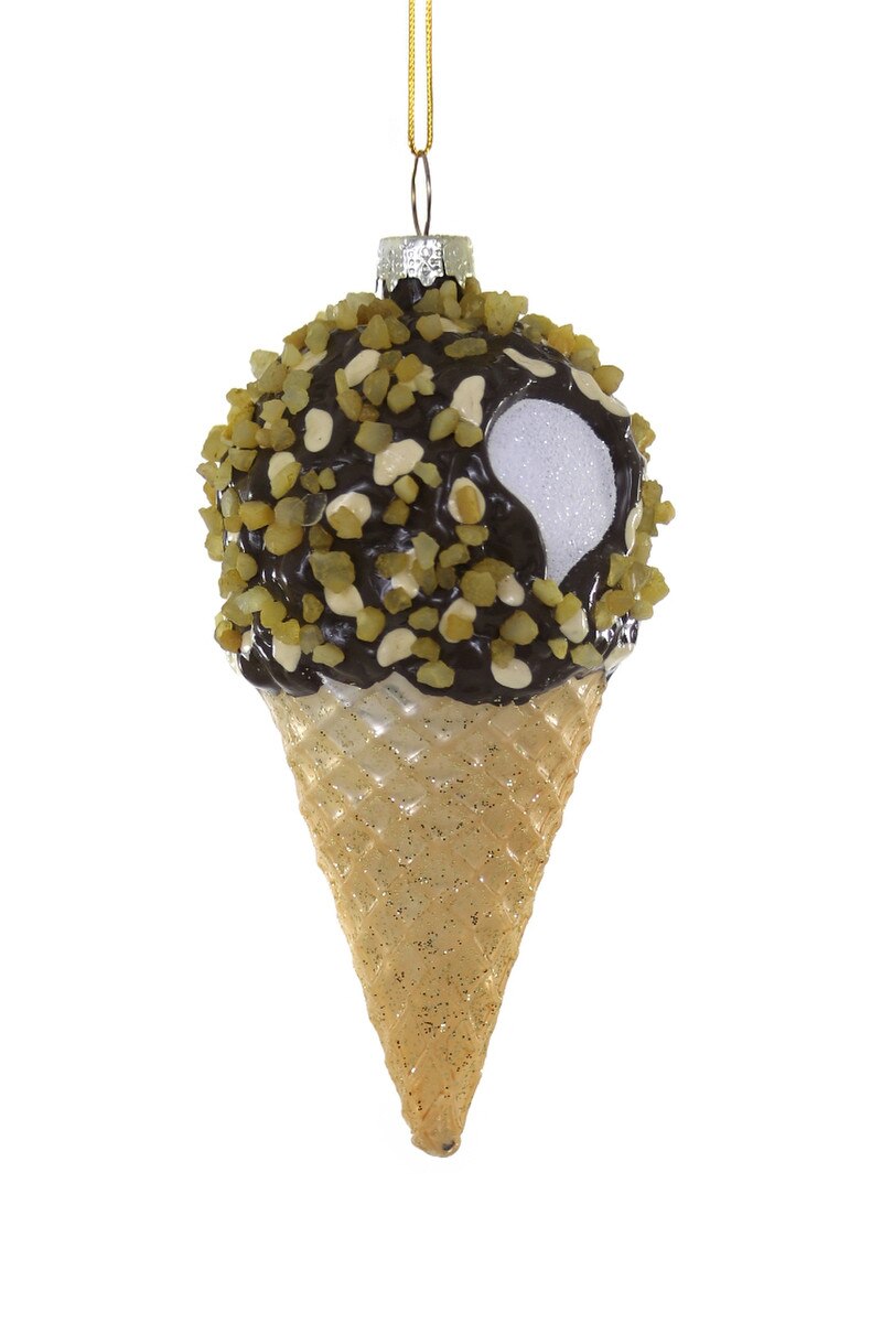 Drumstick Ice Cream Ornament