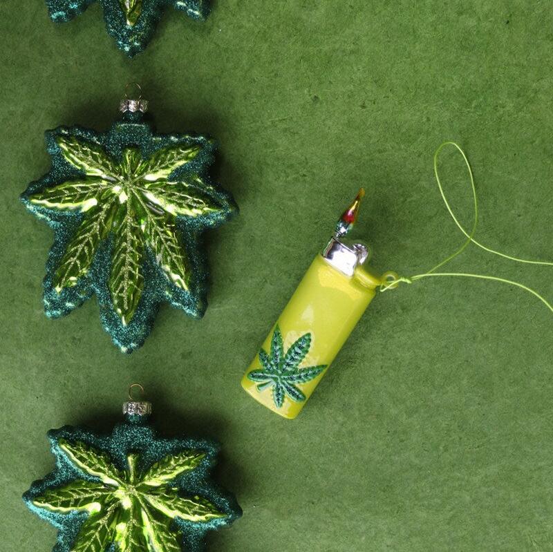 Green Lighter Ornament