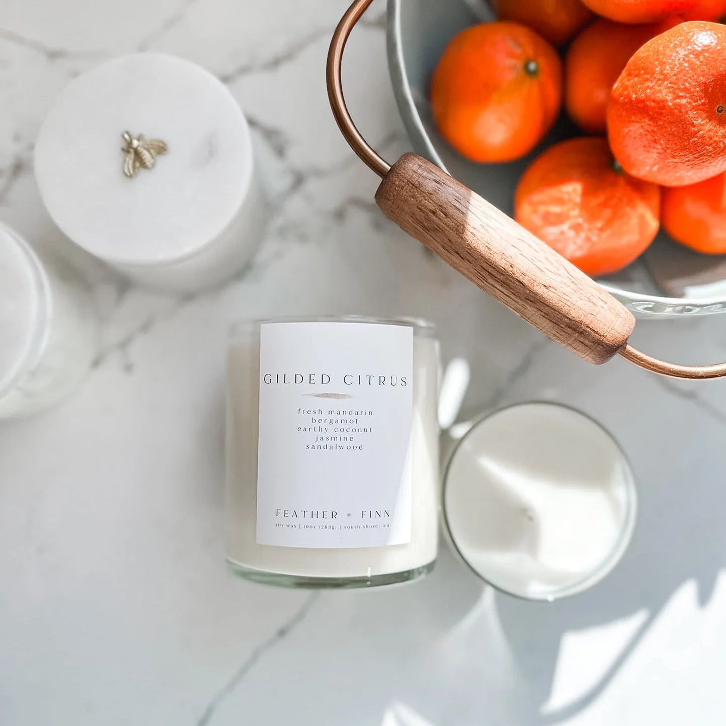 Gilded Citrus Soy Candle