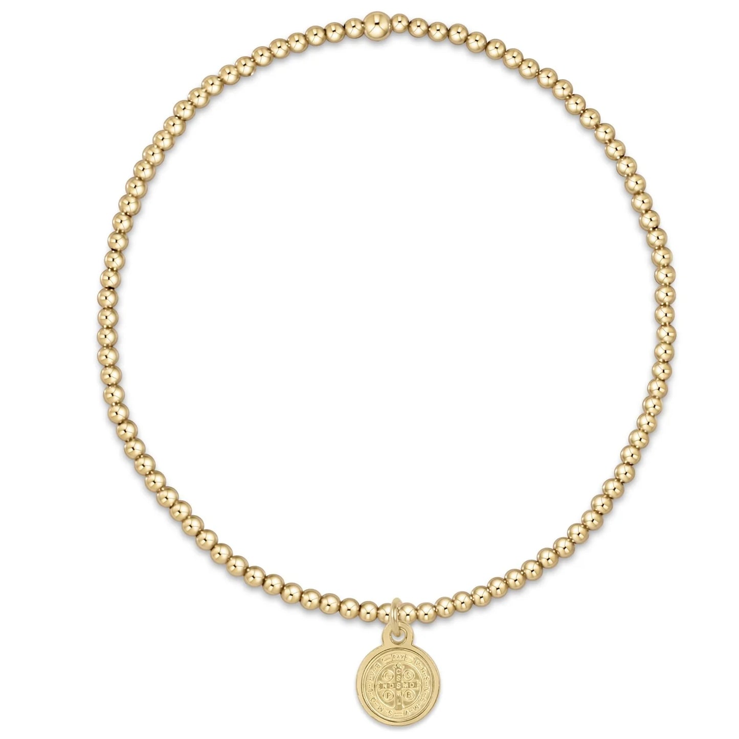 Enewton Blessing Small Gold 2MM Disc Bracelet