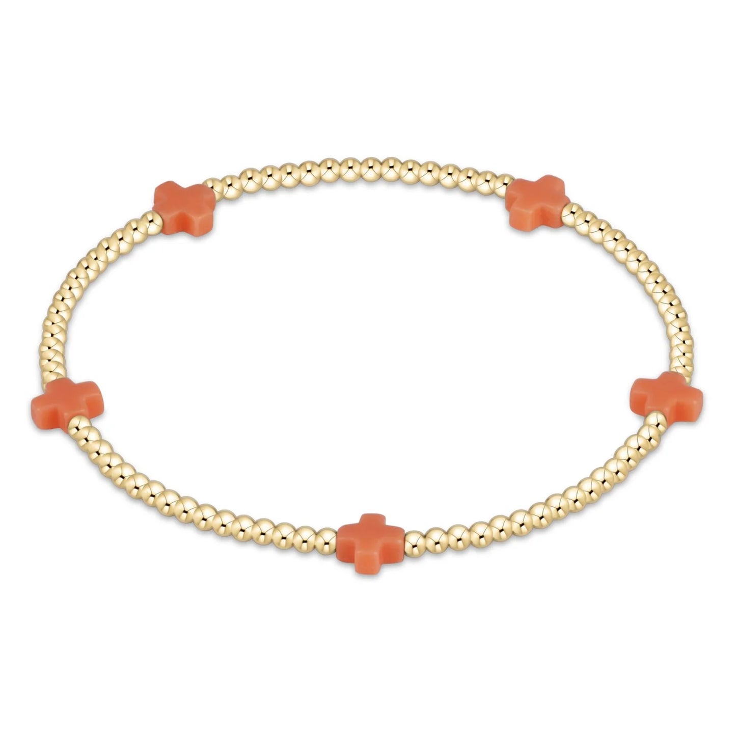 Enewton Small Signature Cross Bead Bracelet Collection