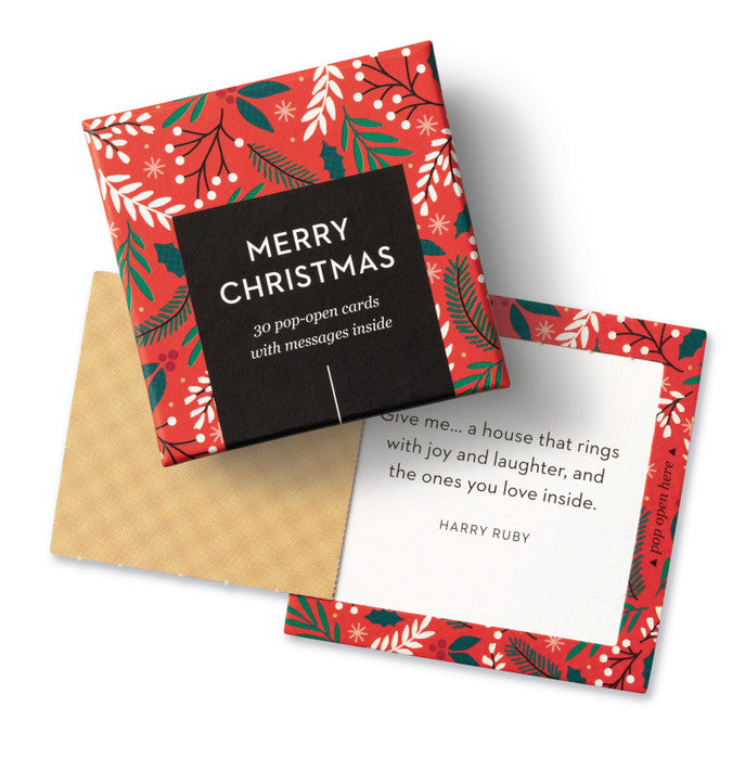 Merry Christmas ThoughtFulls Pop-Open Cards