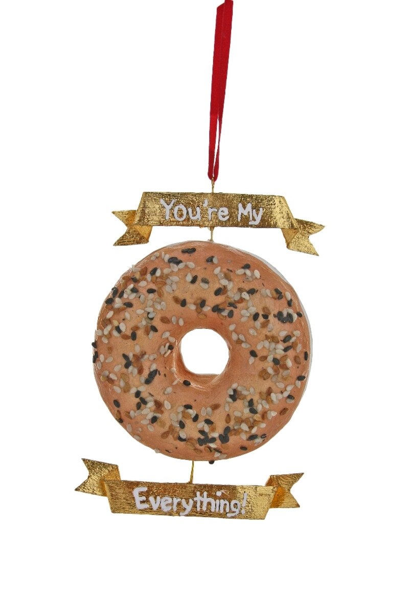 You're My Everything Bagel Ornament