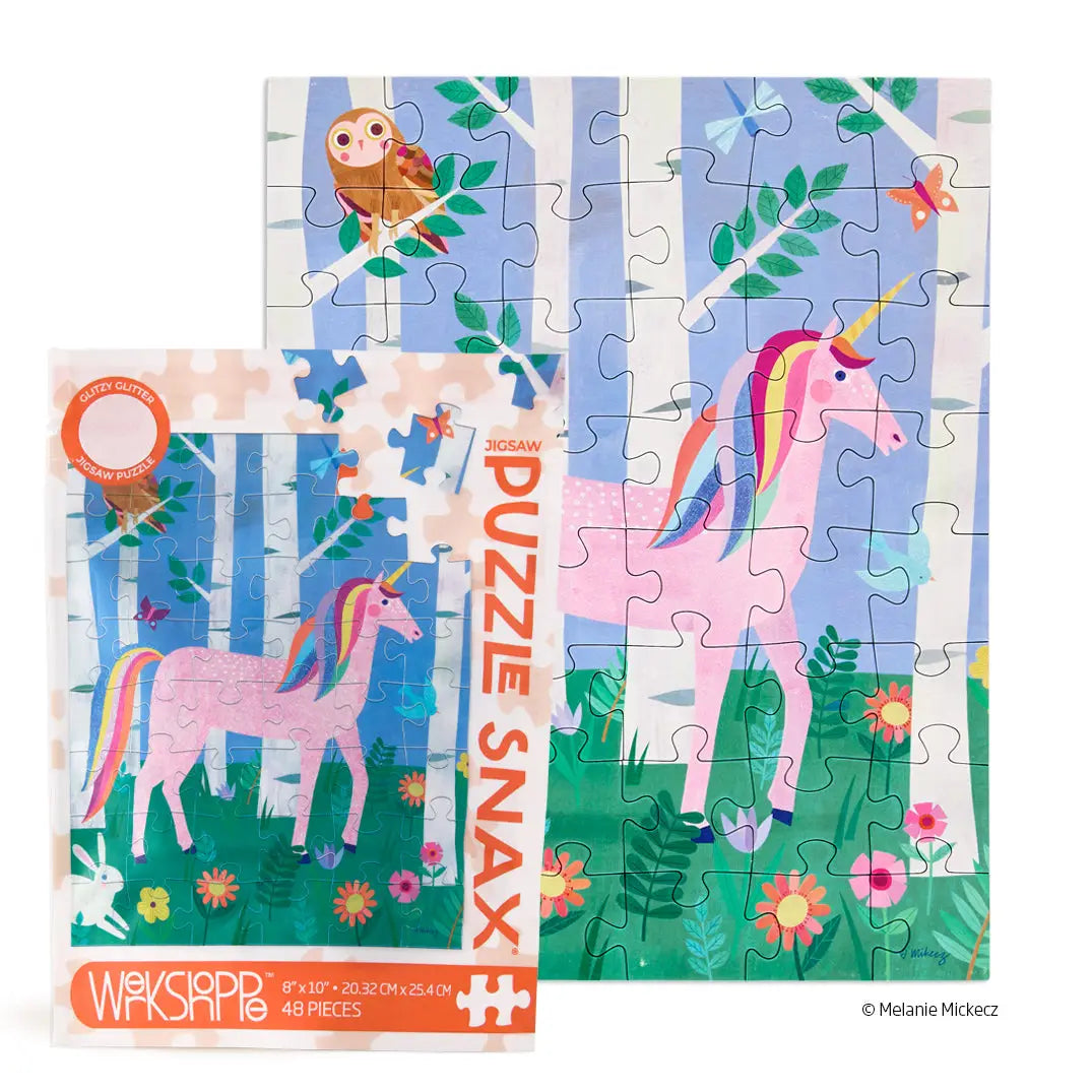 Unicorn Forest 48 Piece Puzzle