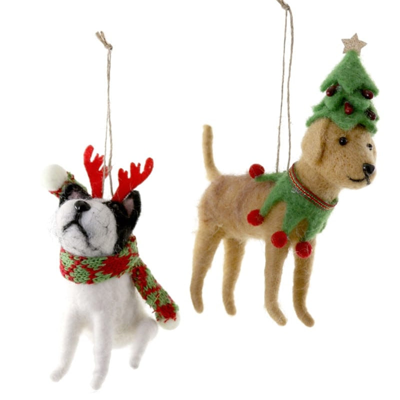 Felt Friends Ornaments