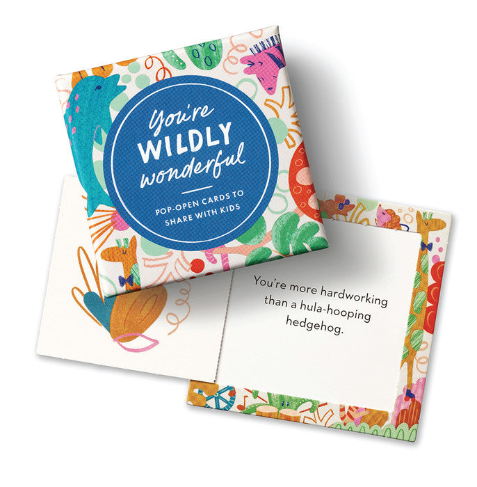 You're Wildly Wonderful Kids ThoughtFulls Pop-Open Cards