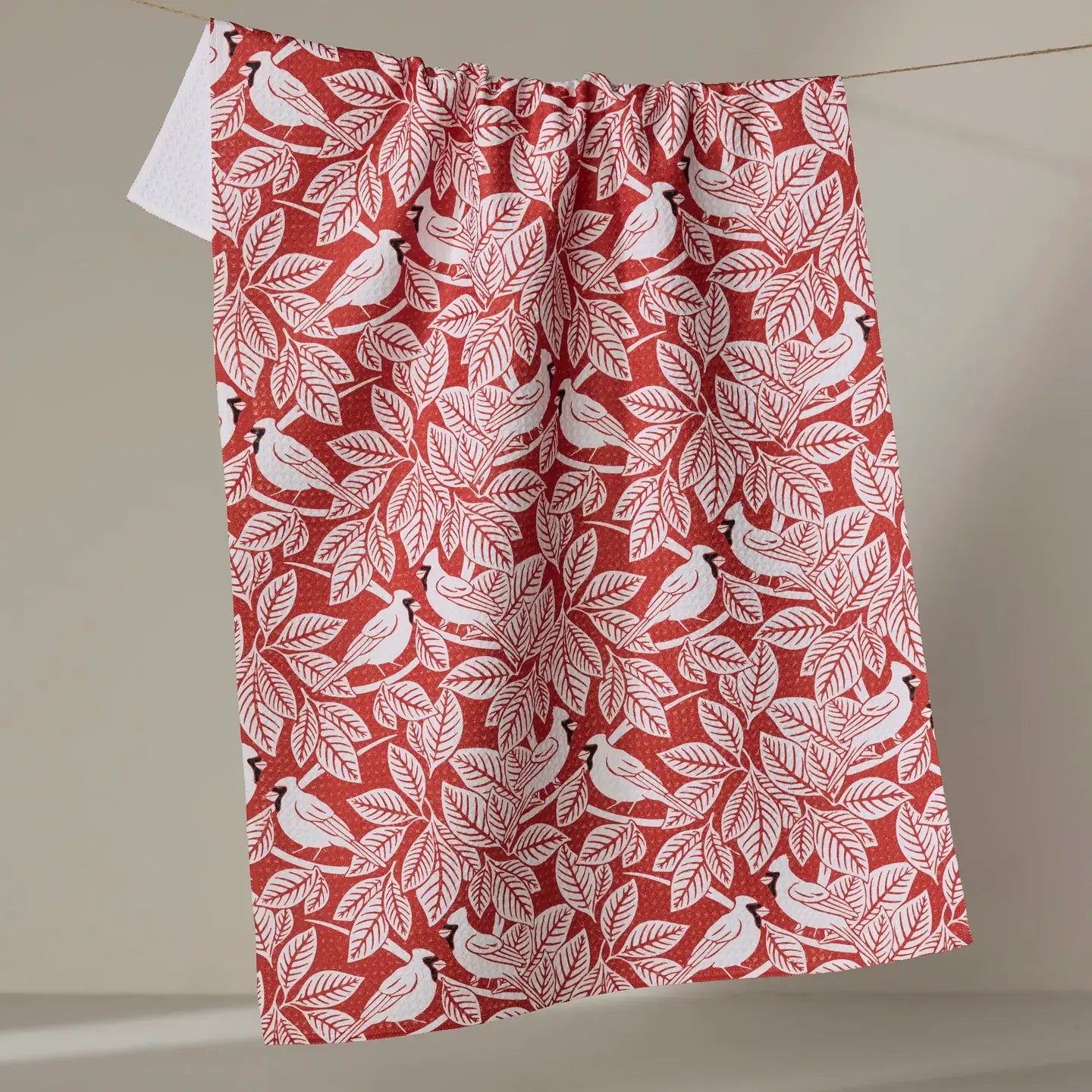 Cardinal Canopy Tea Towel