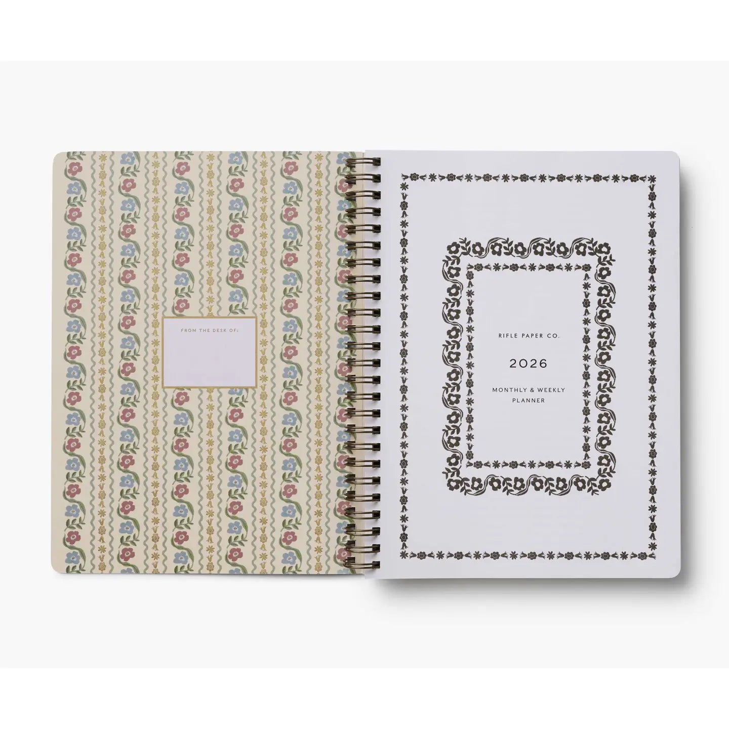 2026 Dahlia 12-Month Softcover Spiral Planner