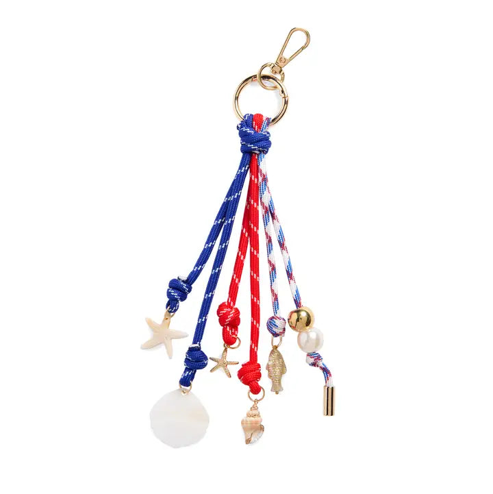 Coastal Bag Charm/Key Ring