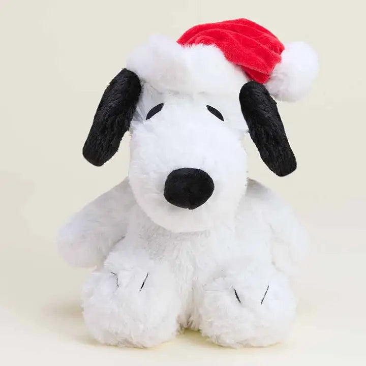 Snoopy with Santa Hat Warmies
