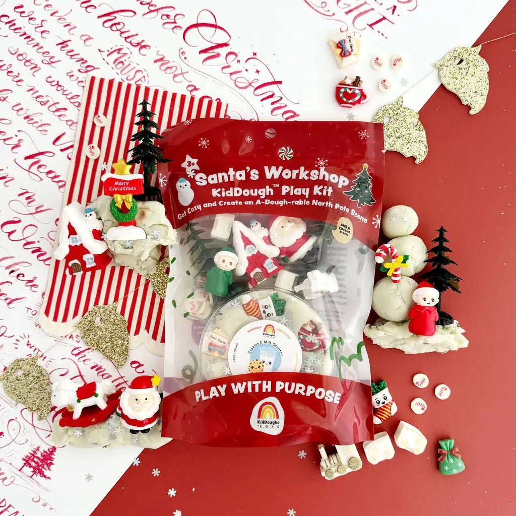 Santa's Workshop Kiddough Play Kit