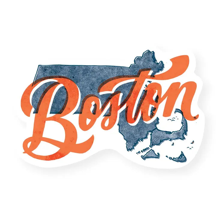 Boston Massachusetts Sticker