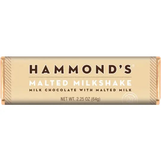 Hammond's Malted Milkshake Chocolate Bar