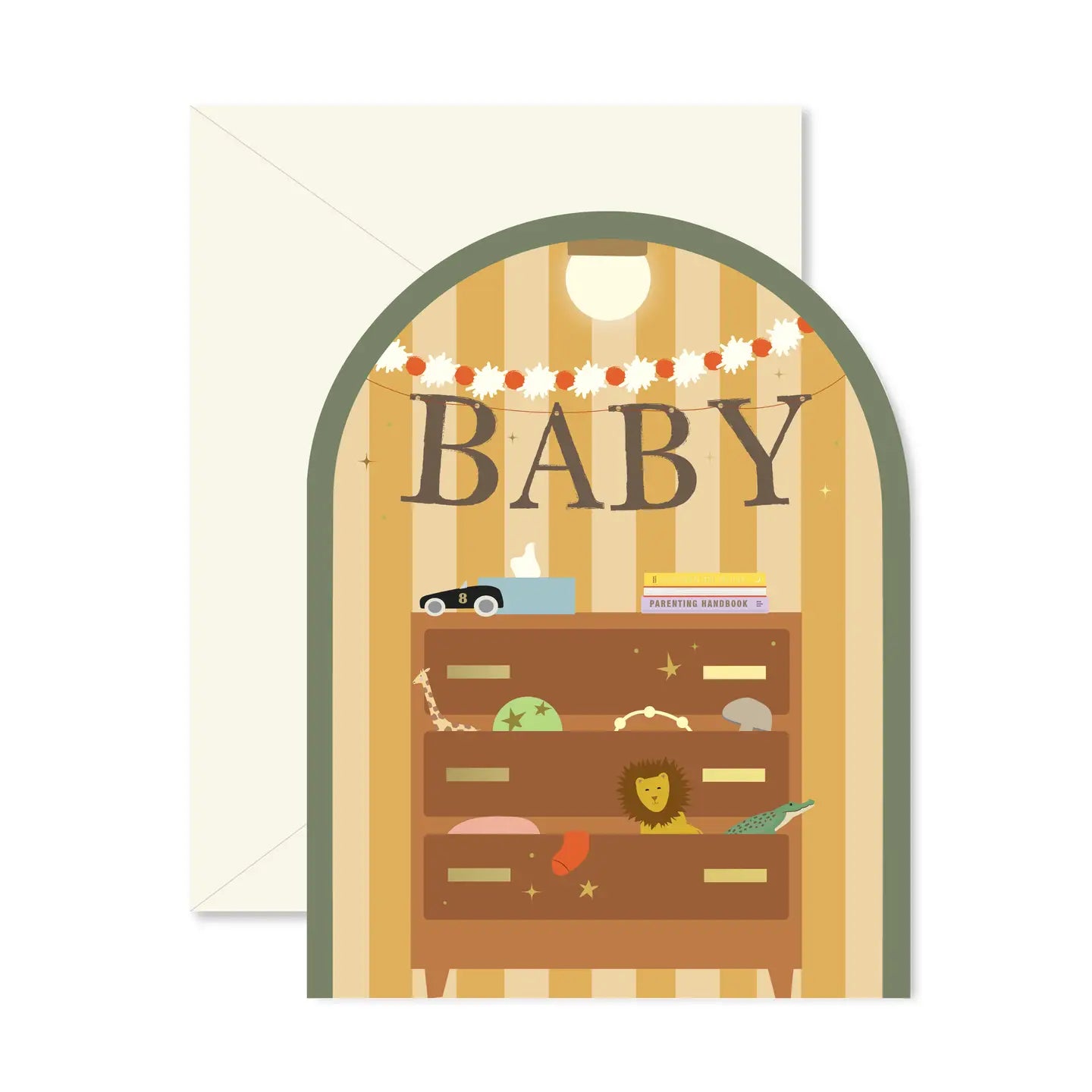 Baby Arch Dresser Card