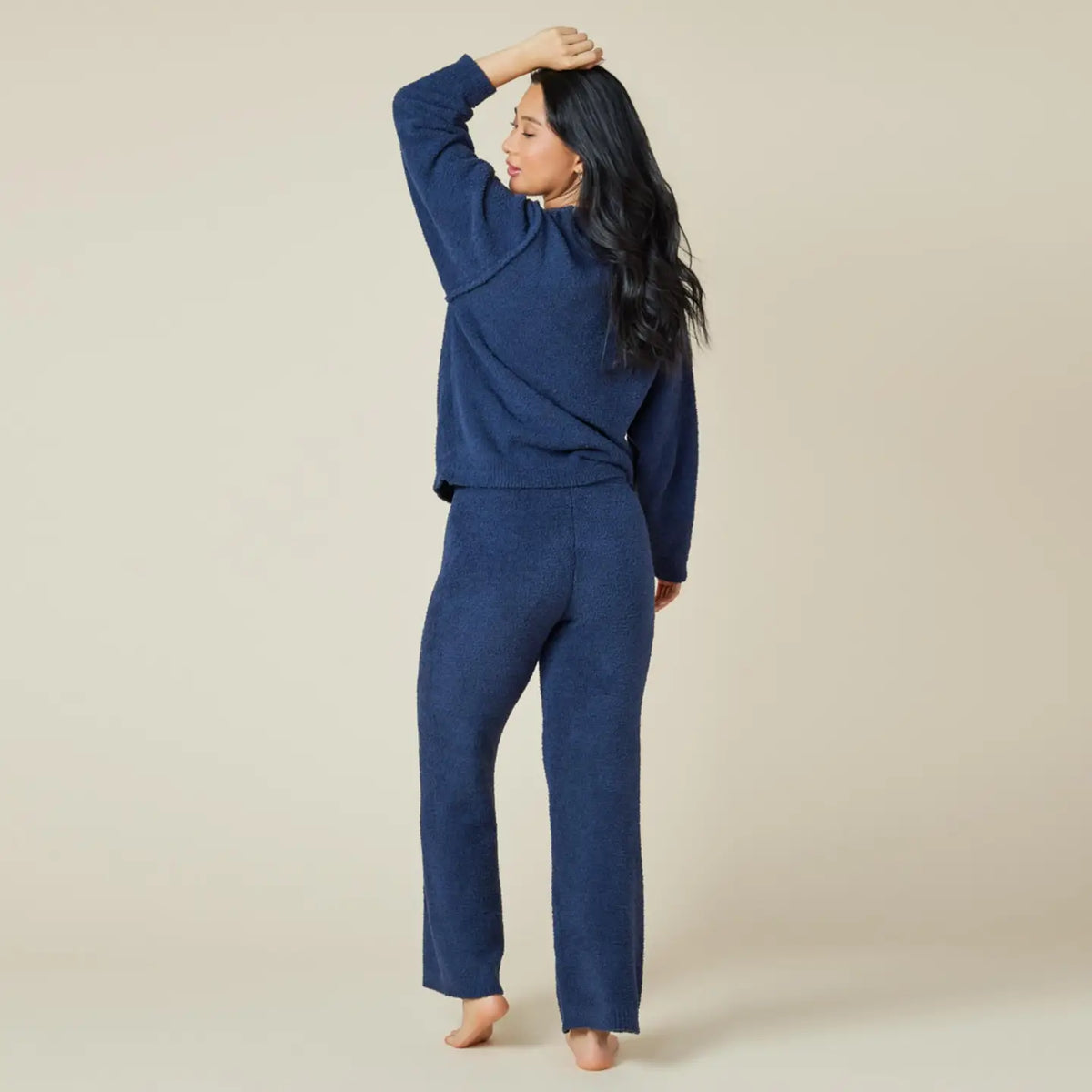 Reverse Seam Marshmallow Lounge Set