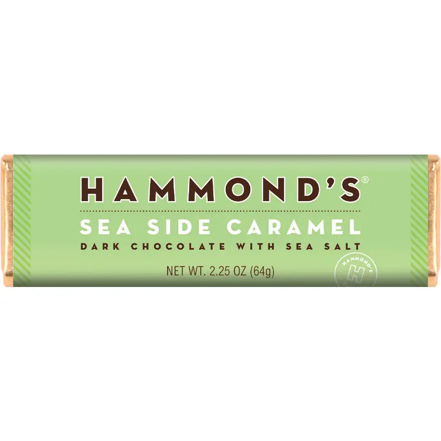 Hammond's Natural Sea Side Caramel Dark Chocolate Bar