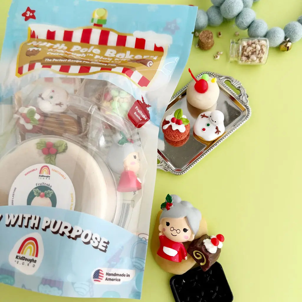 North Pole Bakery Kiddough Play Kit