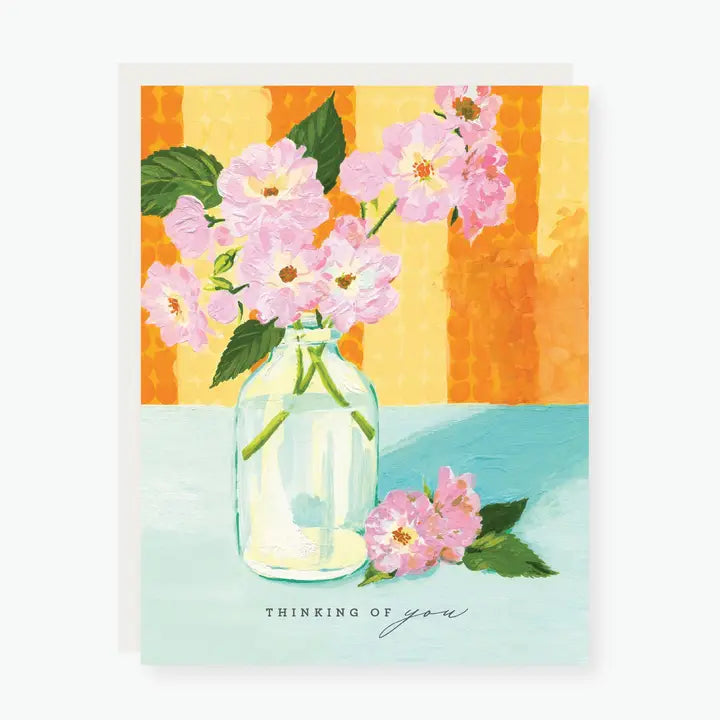 Floral Jar Thinking of You