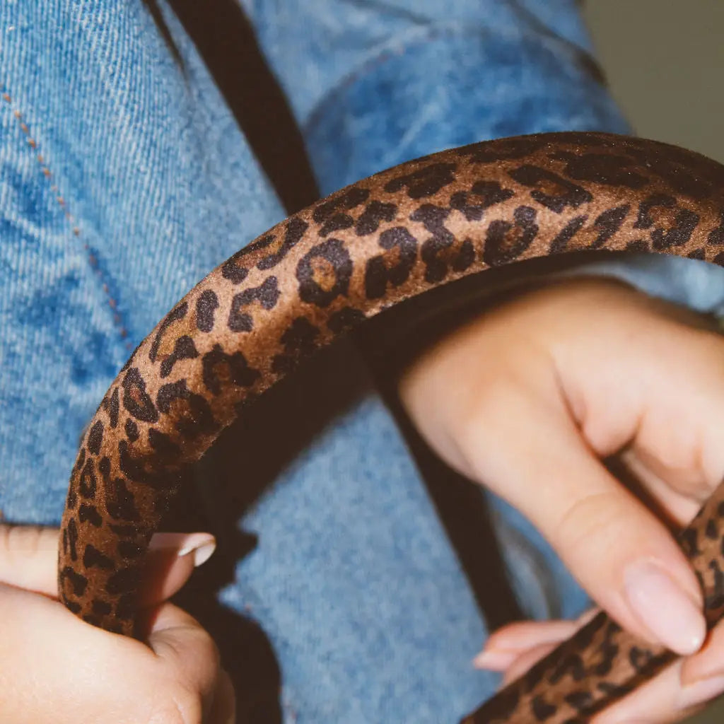 Cheetah Patterned Headband