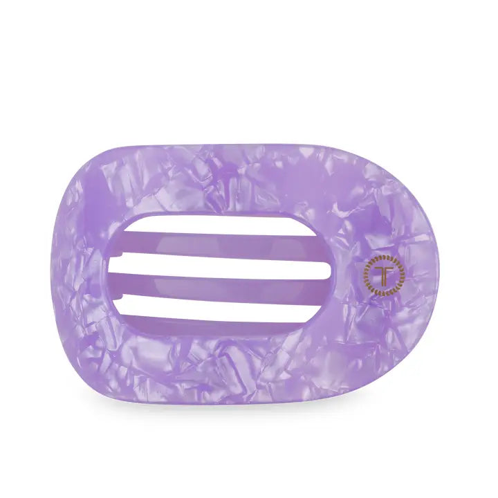 Teleties Round Flat Hair Clip | Medium