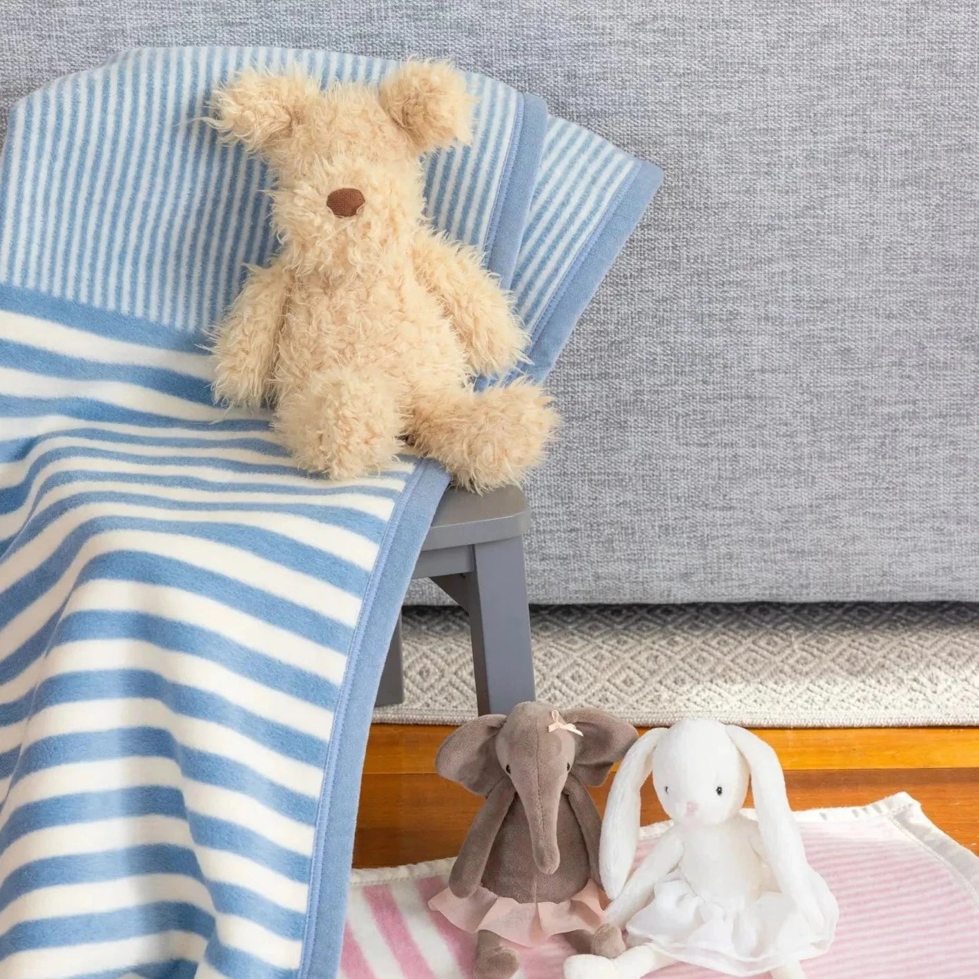 ChappyWrap Baby Blues Mini Blanket