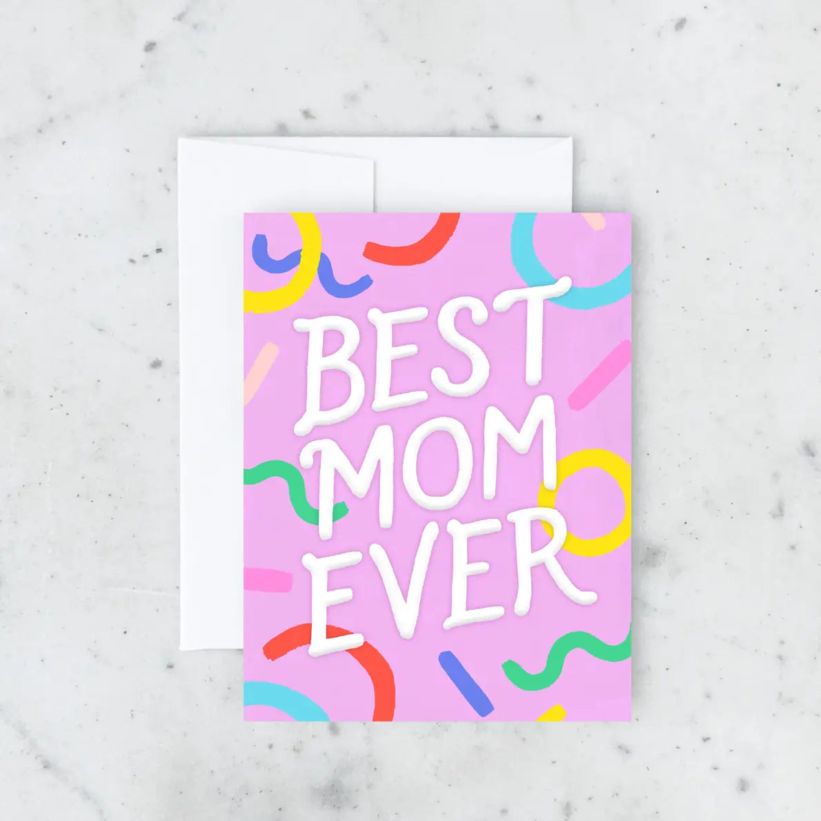 Mom Squiggles Card