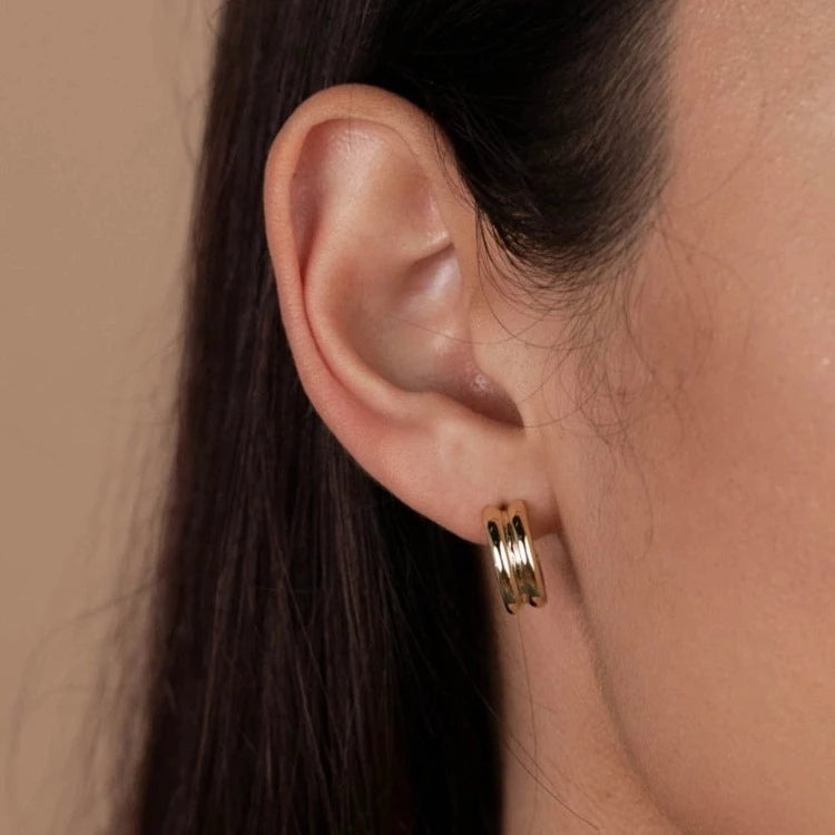 Gold Hoops - Bold