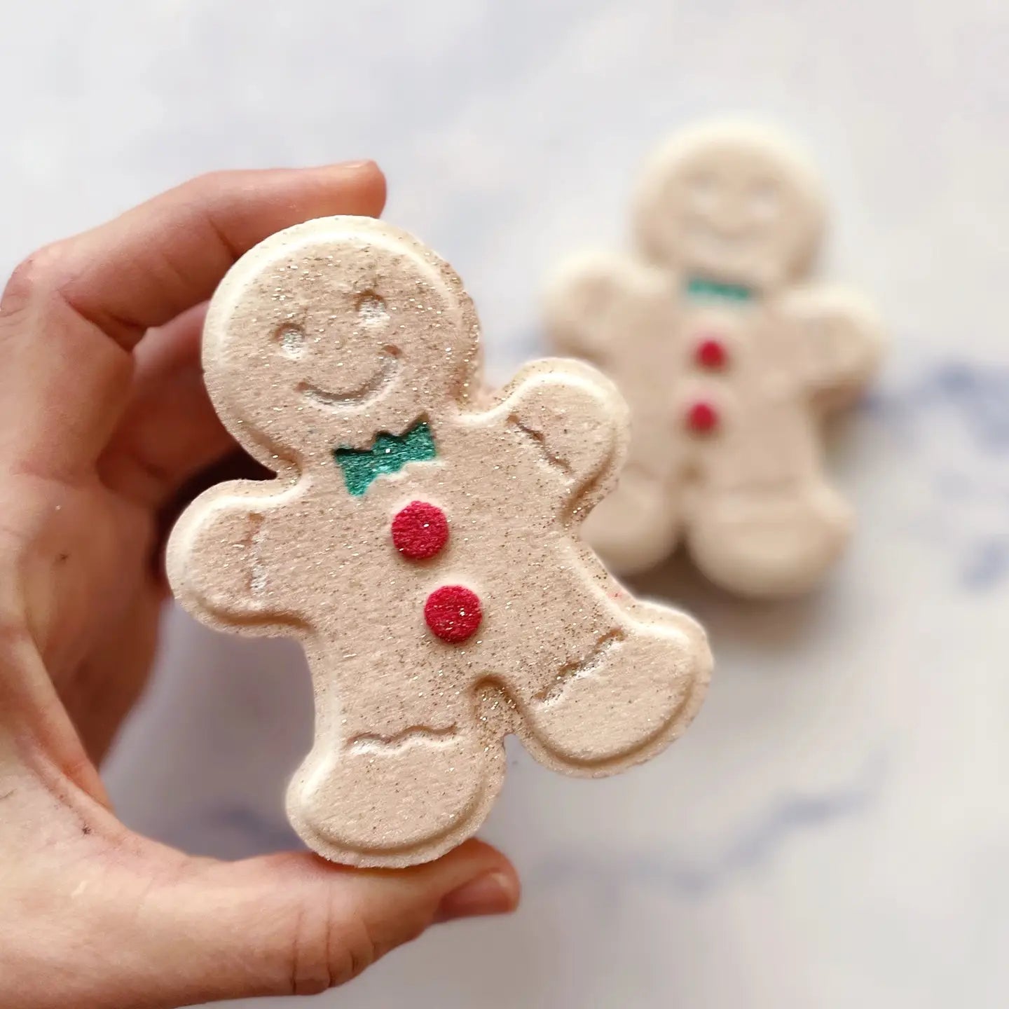 Gingerbread Man Bath Bomb
