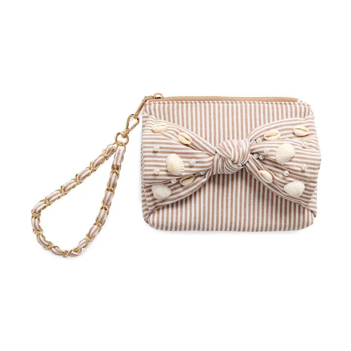 Shelly Bow Wristlet