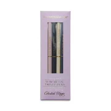 Twisty Slim Metal Pen Set