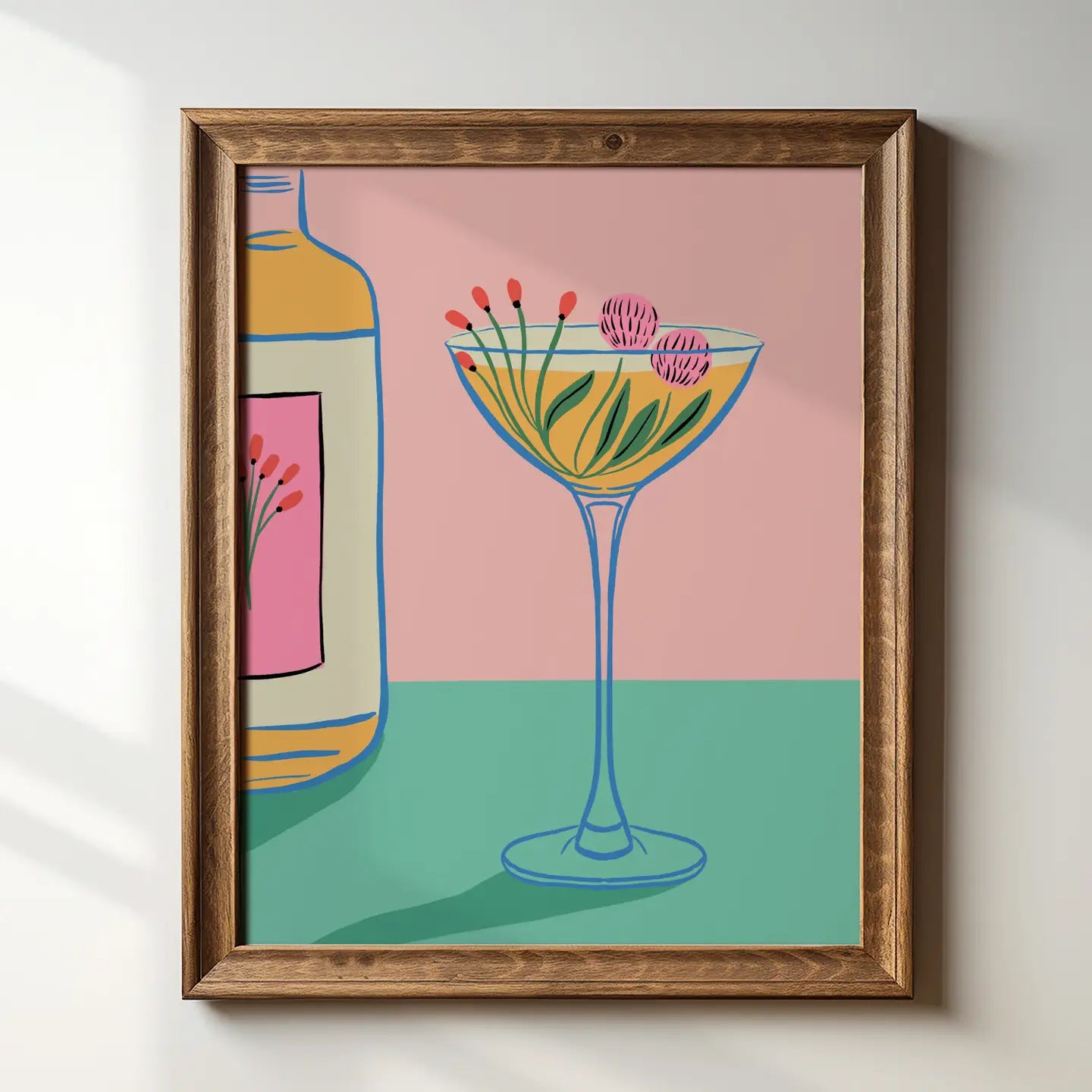 Vintage Cocktail Art Print
