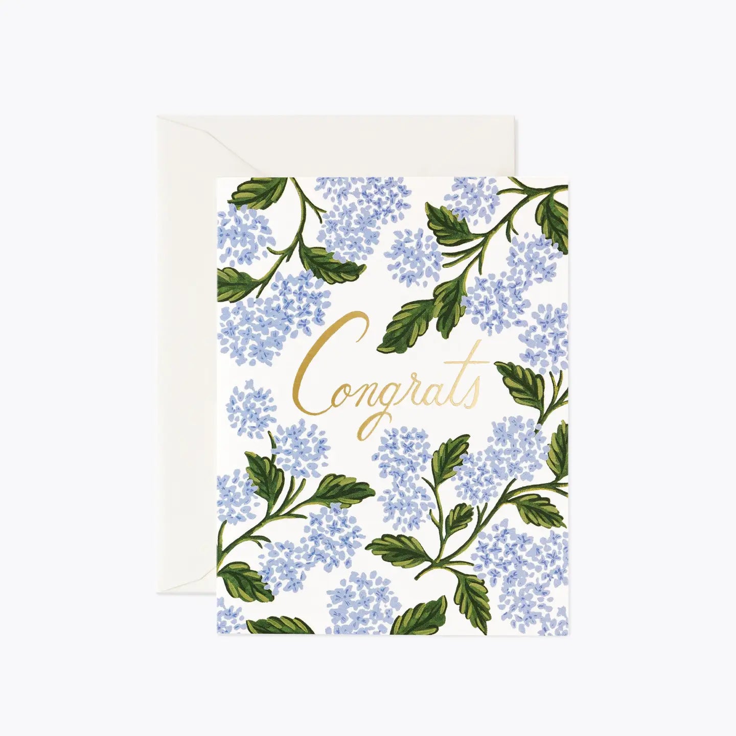 Hydrangea Congrats Card