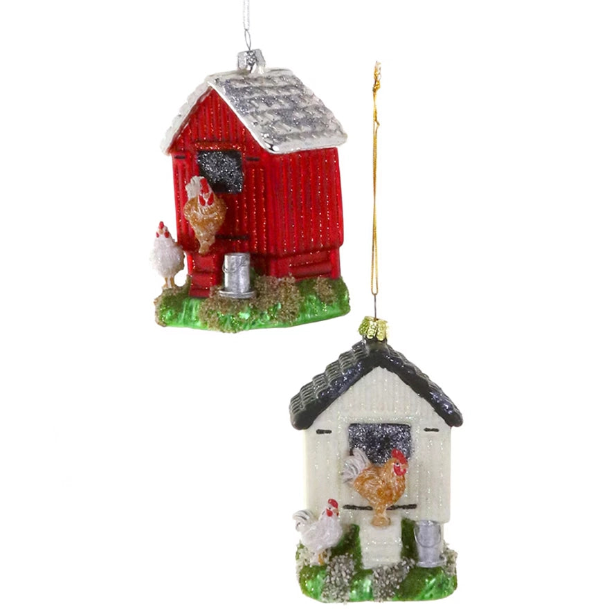 Chicken Coop Ornament