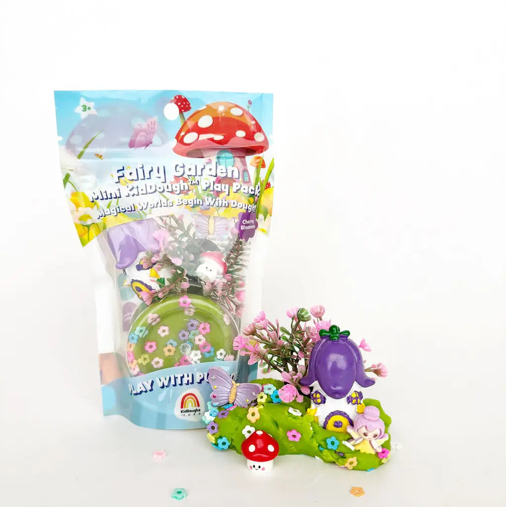 Fairy Garden Mini Kiddough Play Pack