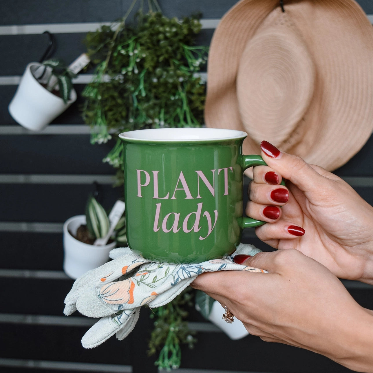 Plant Lady Campfire Coffee Mug