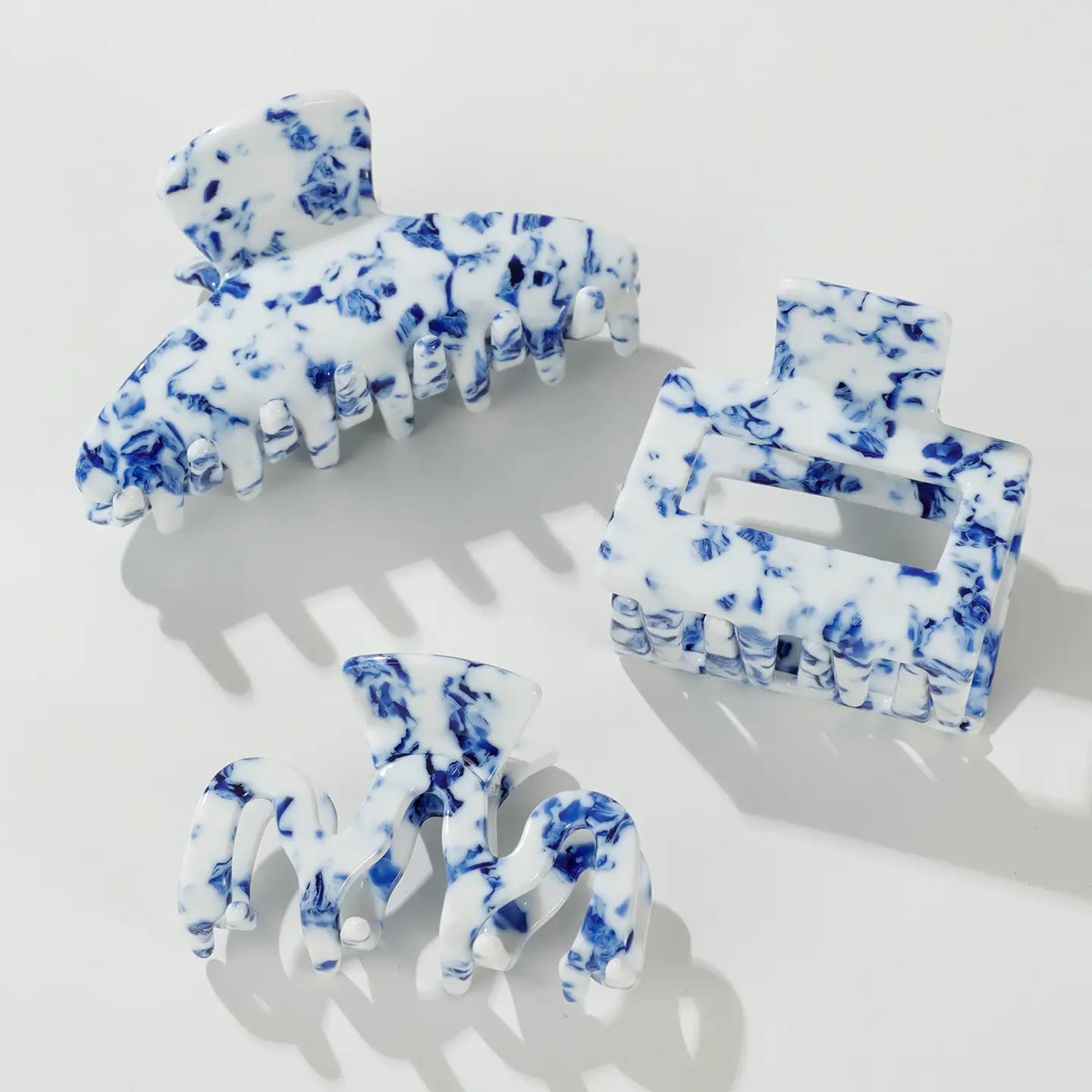 Coastal Blue | Assorted Eco-Friendly Claw Clips