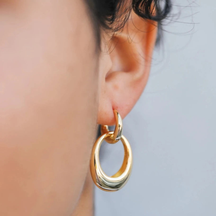 Gold Hoops - Coupled