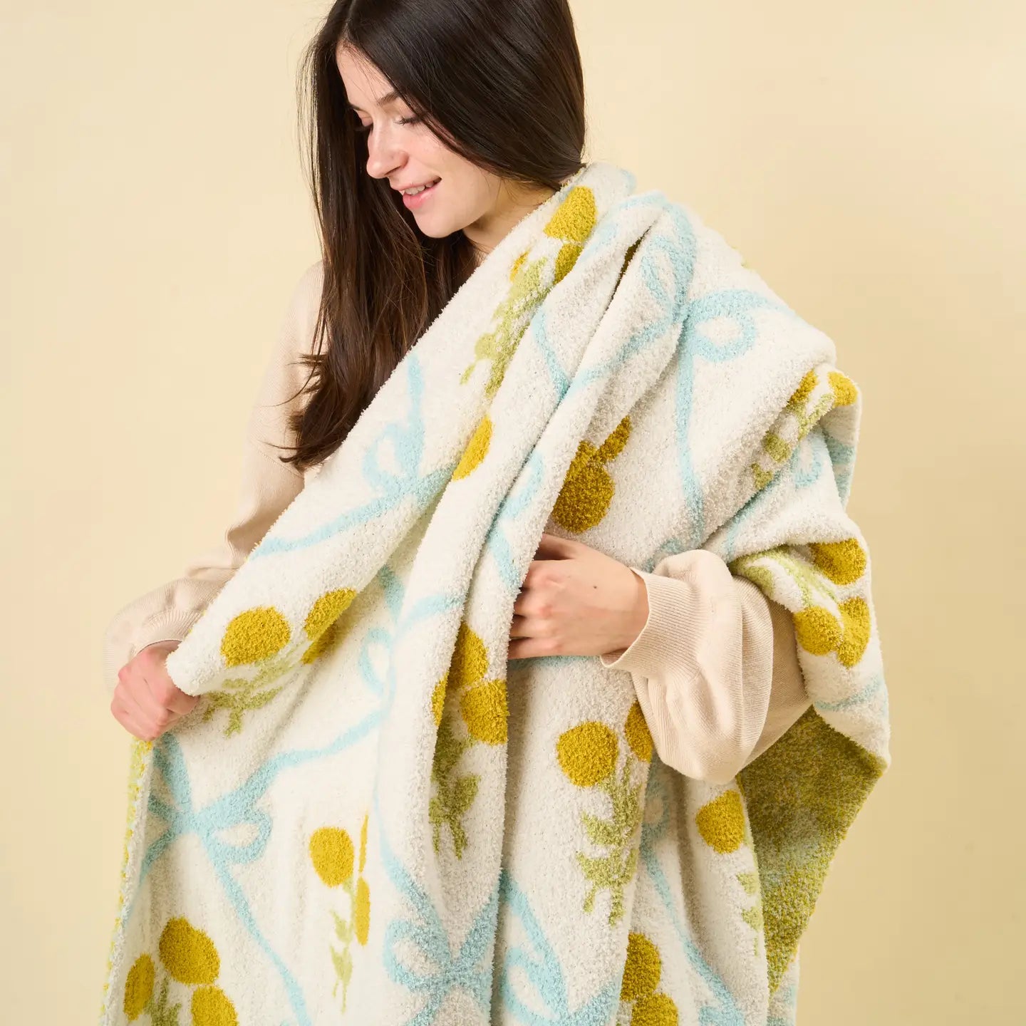 Cozy Dreams Luxe Blanket - Marigold Lane Blue