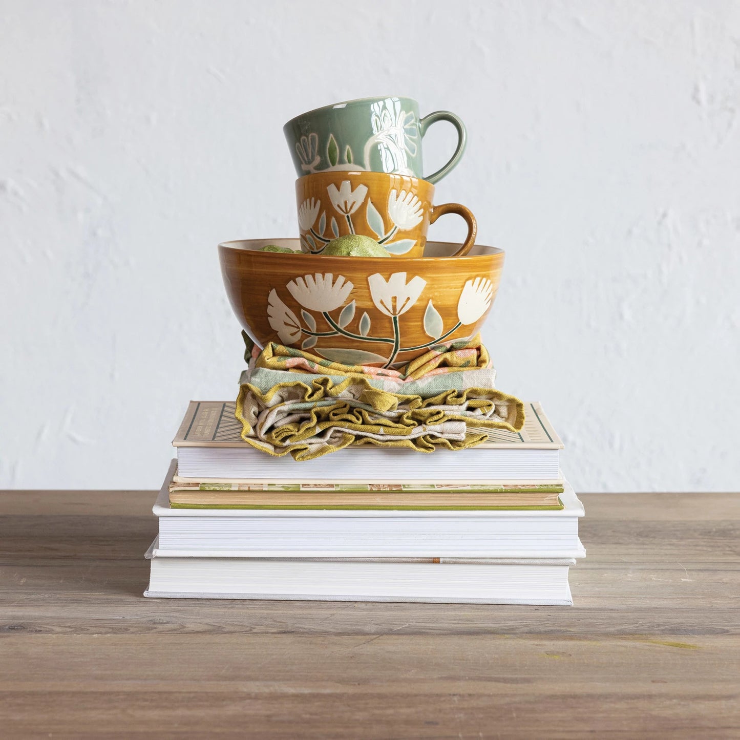 Buttercup Stoneware Mugs