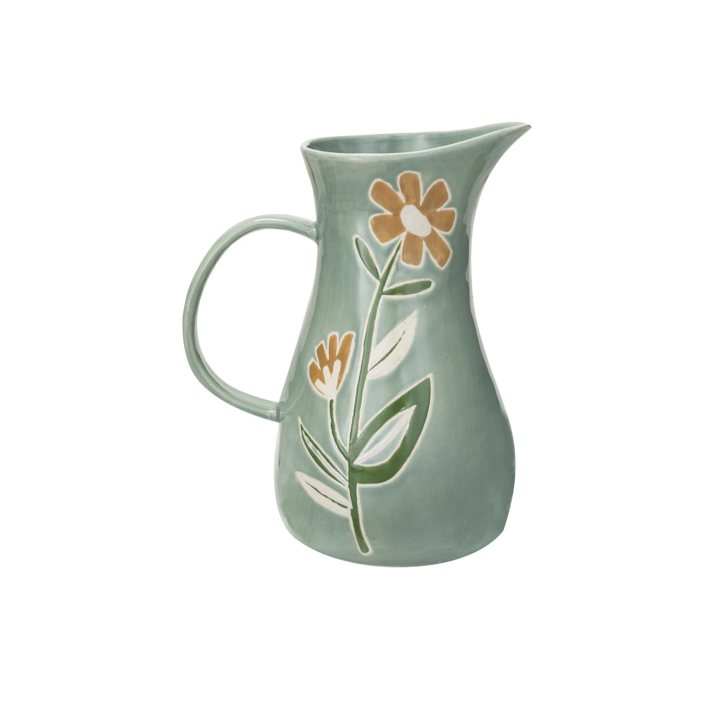 Buttercup Stoneware Pitchers