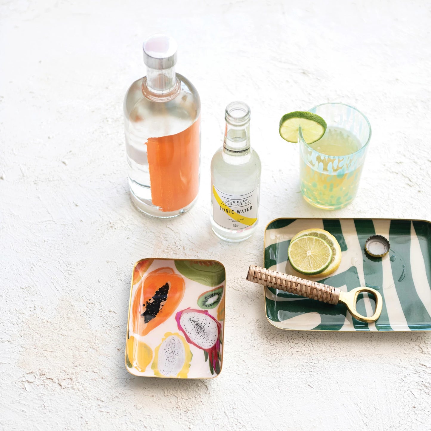 Fruity Metal Tray Set