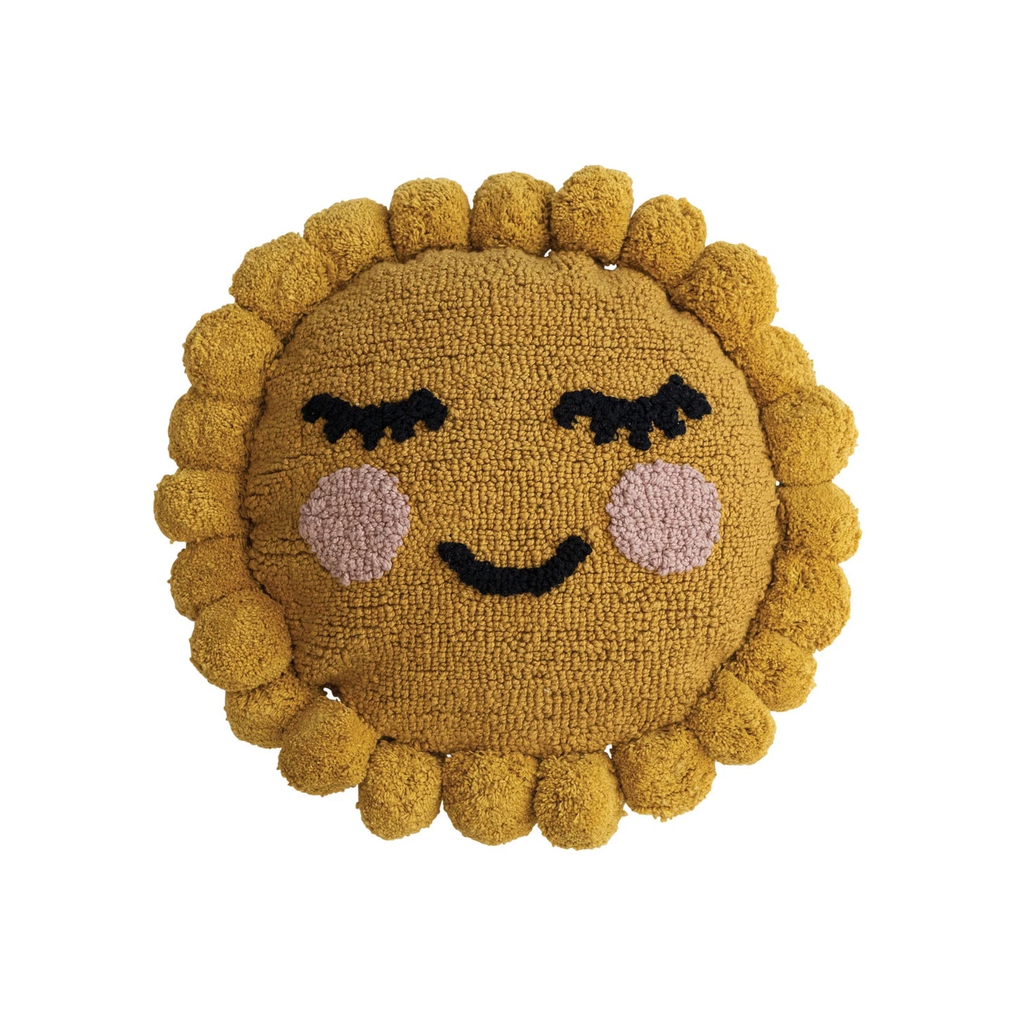 Little One Cotton Tufted Sun Pillow