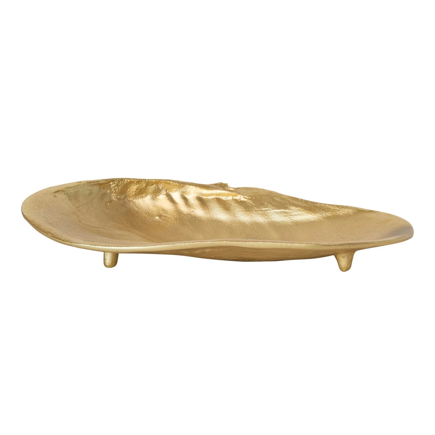 Gold Decorative Shell Shaped Tray