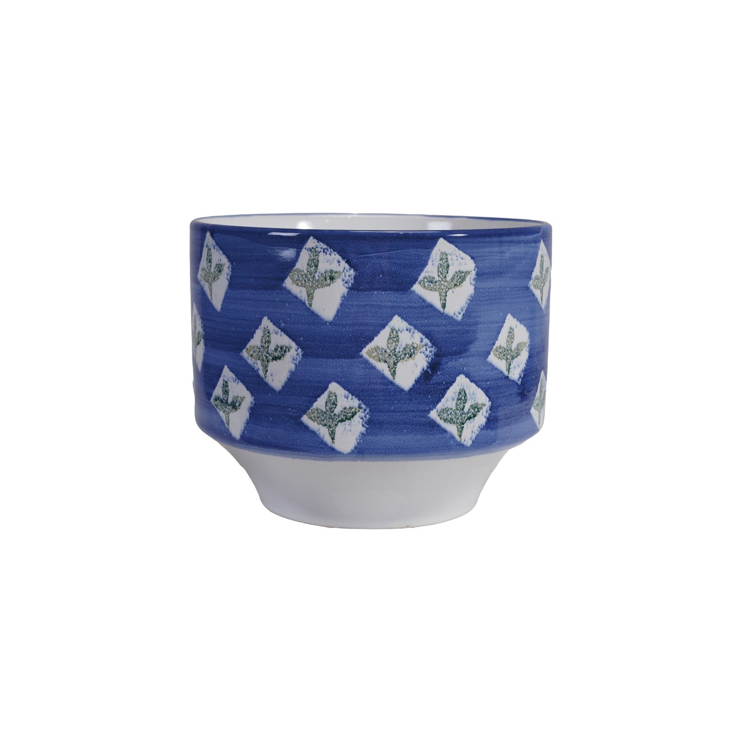 Bandana Blue Pot