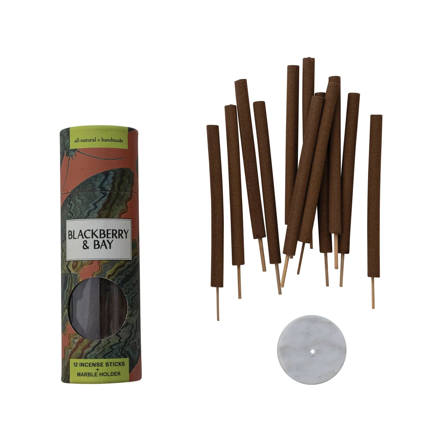 Incense Sticks with Marble Holder