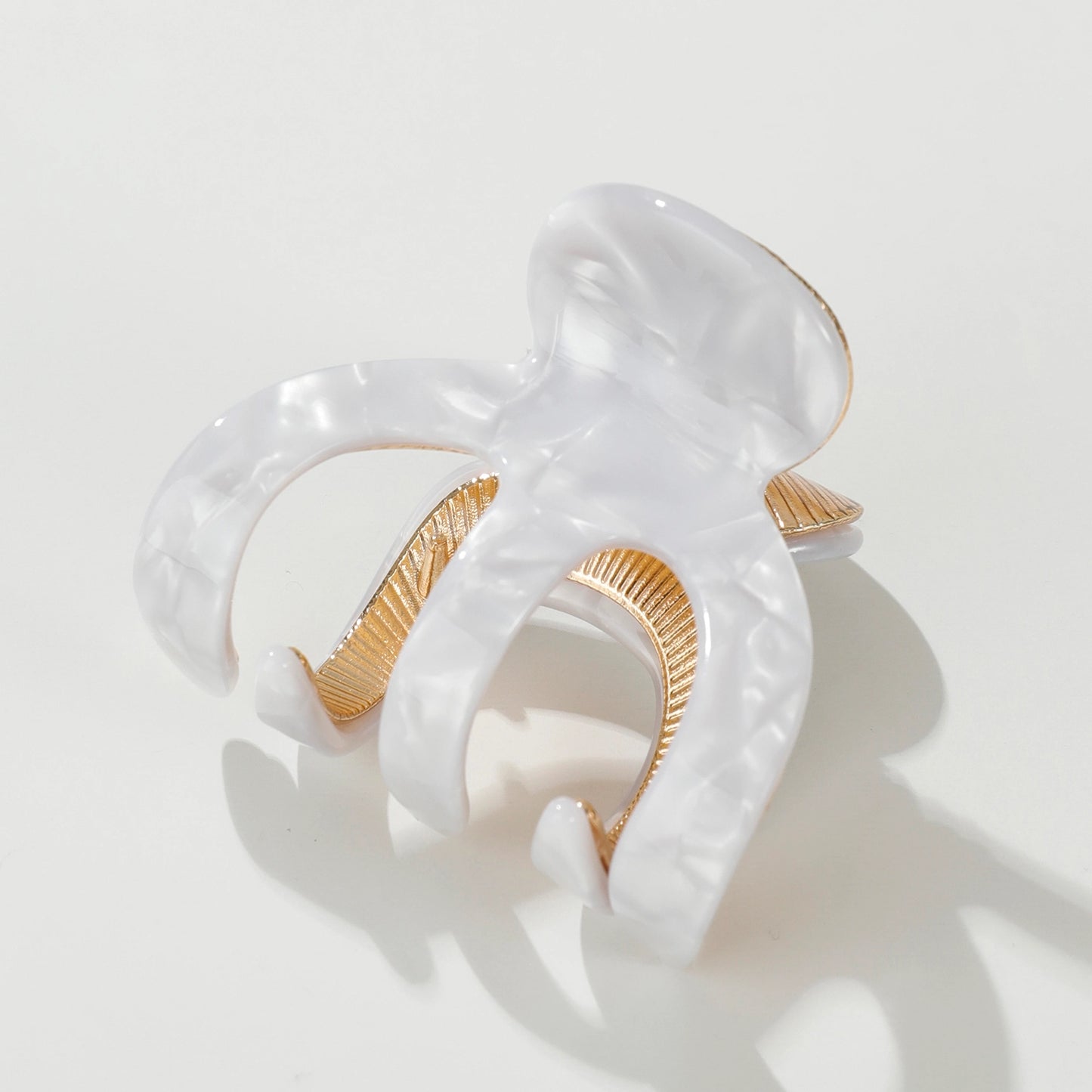 Jade Small Octopus Metal Claw Clips