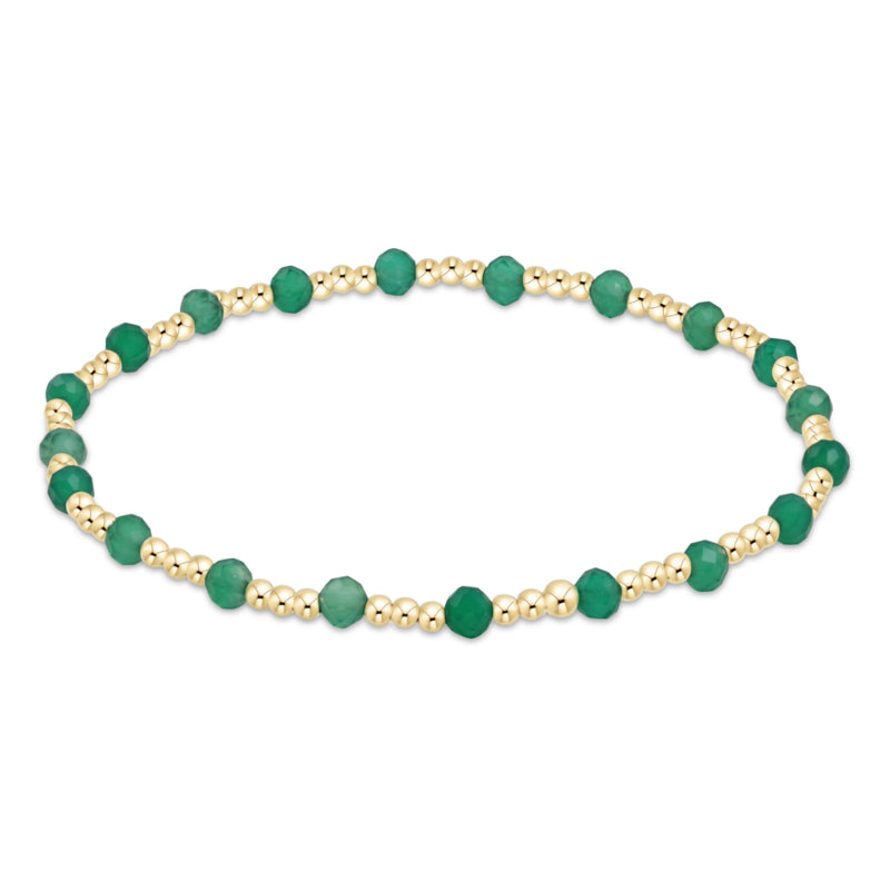 Enewton Gemstone Bracelet Collection - Green Onyx