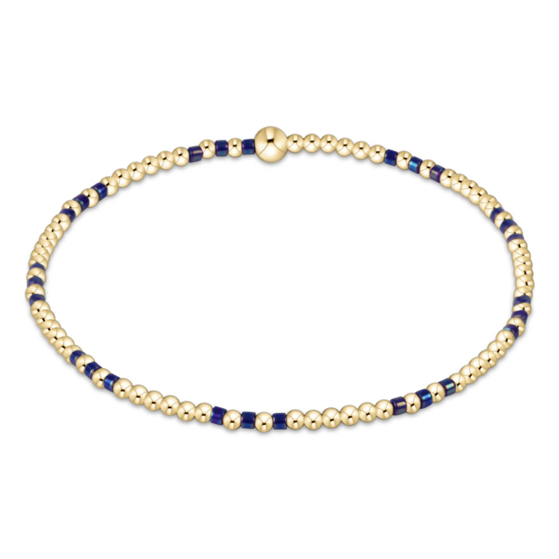 Enewton Bracelet Collection - Blue Metallic