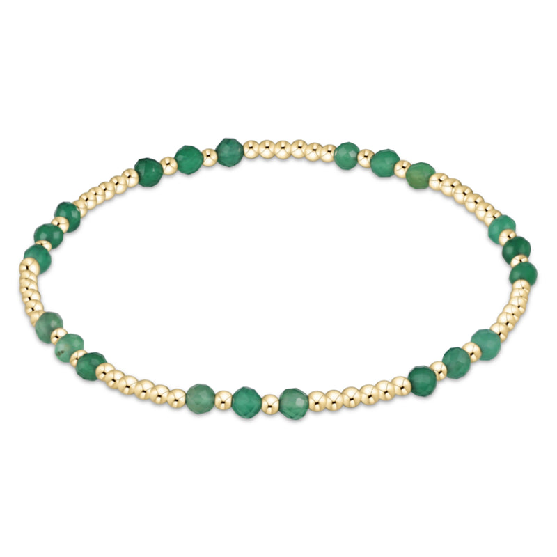Enewton Gemstone Bracelet Collection - Green Onyx